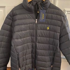 Men’s Black Ralph Lauren Polo Puffer Jacket - NWT